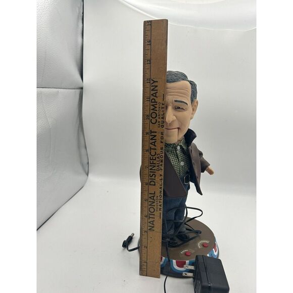 George W Bush Animated Figure Gemmy Pop Culture Talking Doll By Gemmy Industries - Picture 3 of 5